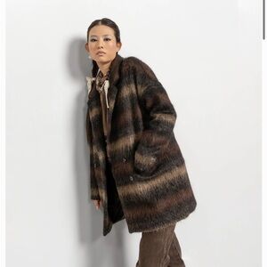 Soia & Kyo Multitone Teddy Jacket